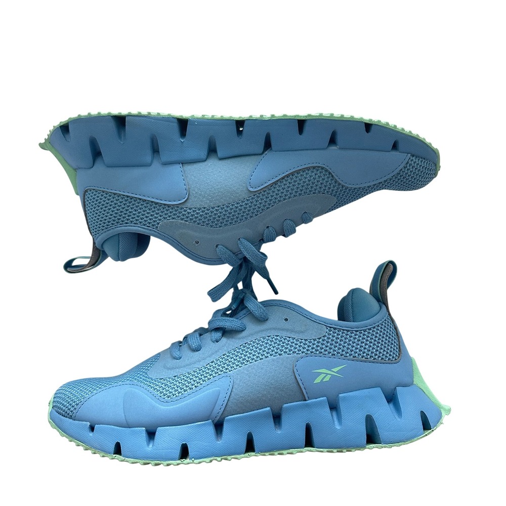 Reebok Zig Dynamica 2.0 Blue Mint Green Running Shoes GY9268 Womens 9